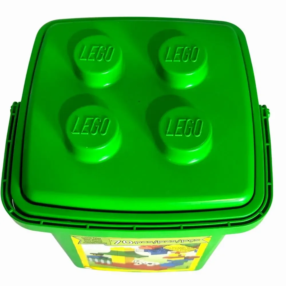 LEGO Large Block Containers #3036 #1744 #4103 Empty Bucket-Excellent-Lot of 3